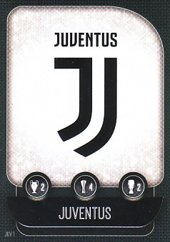 Club Badge Juventus FC 2019/20 Topps Match Attax CL #JUV1
